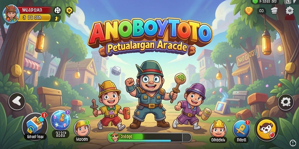 Screenshot ANOBOYTOTO menunjukkan gameplay yang energik dan menyenangkan.