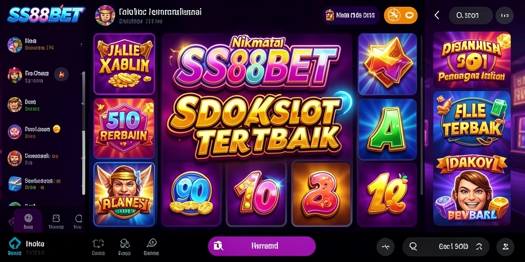 Screenshot permainan SS88BET menunjukkan aksi slot yang mendebarkan dan grafis menarik.