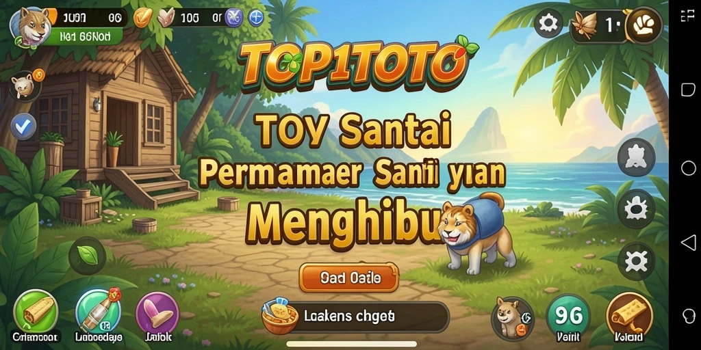 Tangkapan layar gameplay TOP1TOTO yang penuh warna dan seru.